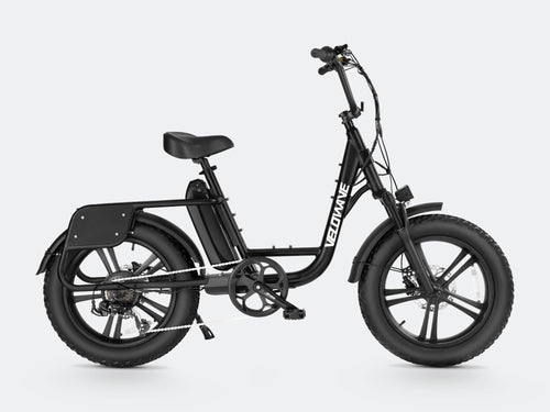 VELOWAVE Electric_Bicycles Black Prado S Commuter Electric Bike#color_black