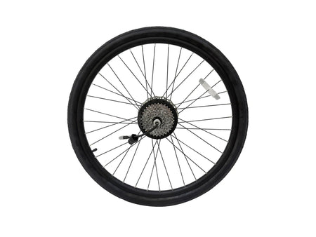 Juiced | Motor Built to Rear Wheel + Tire & Gear Assembly | Cross Current