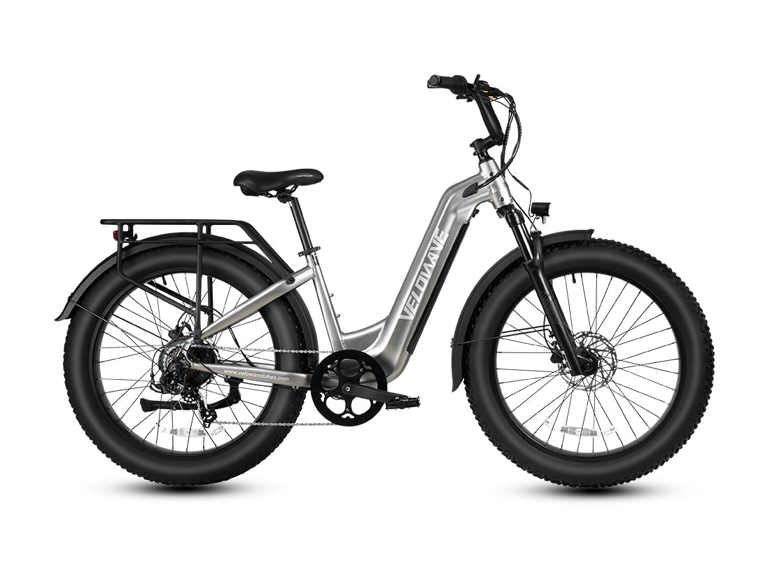 electric gear bicycle Black and White Varun M26-3 Pro the Core 2.0 combines robust power Velowave Ranger Step-Thru 3.0 Torque