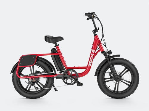VELOWAVE Electric_Bicycles Red Prado S Commuter Electric Bike#color_red