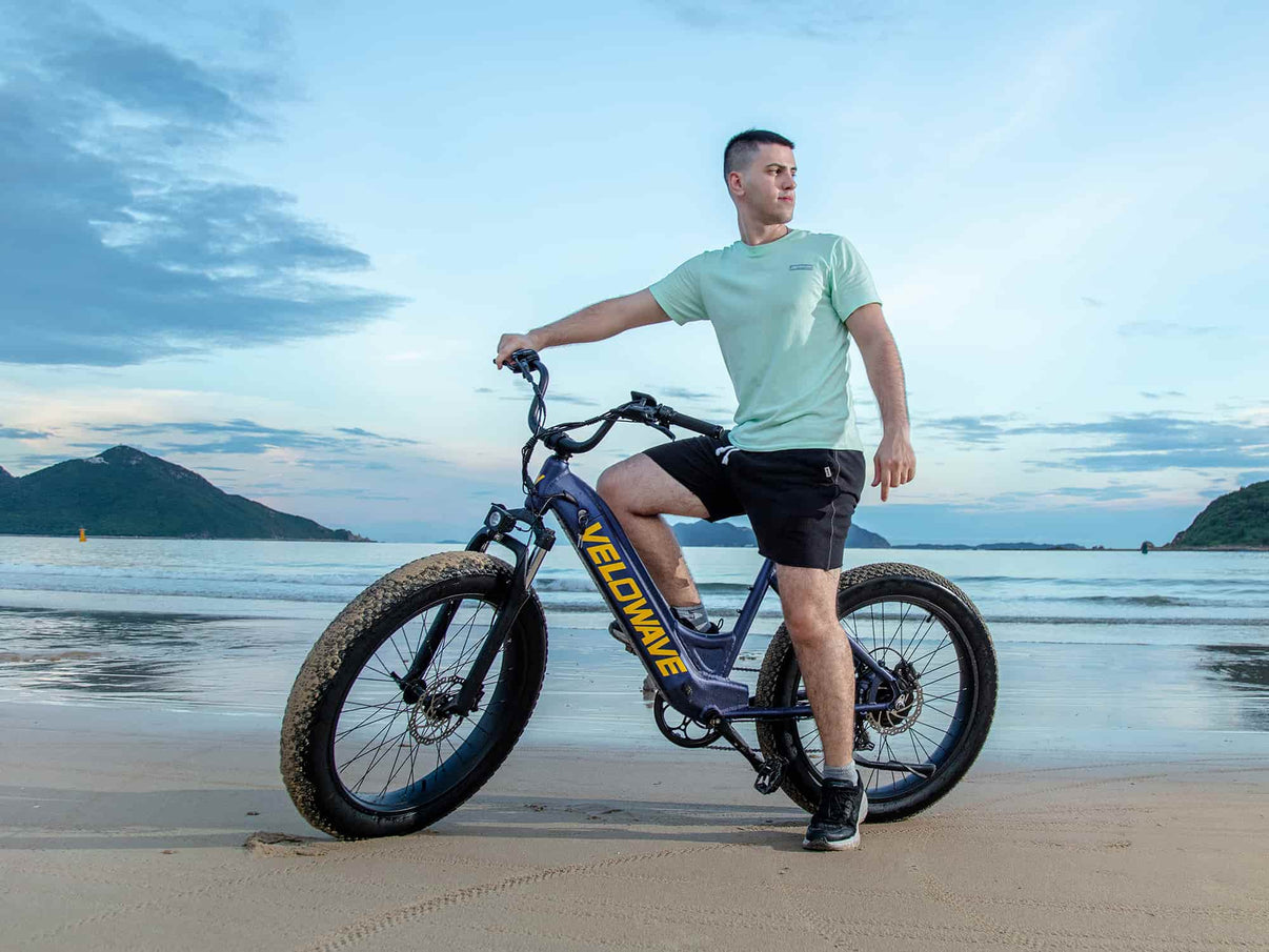VELOWAVE Electric_Bicycles Rover Step-Thru Electric Bike