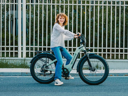 VELOWAVE Electric_Bicycles Silver Ranger Step-Thru 3.0 Electric Bike