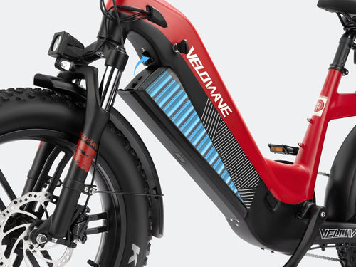VELOWAVE Electric_Bicycles Pony Compact Step-Thru Electric Bike