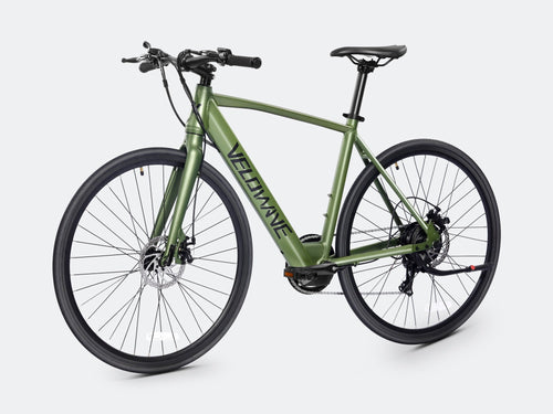 VELOWAVE Electric_Bicycles Spirit Electric Road Bike#color_green