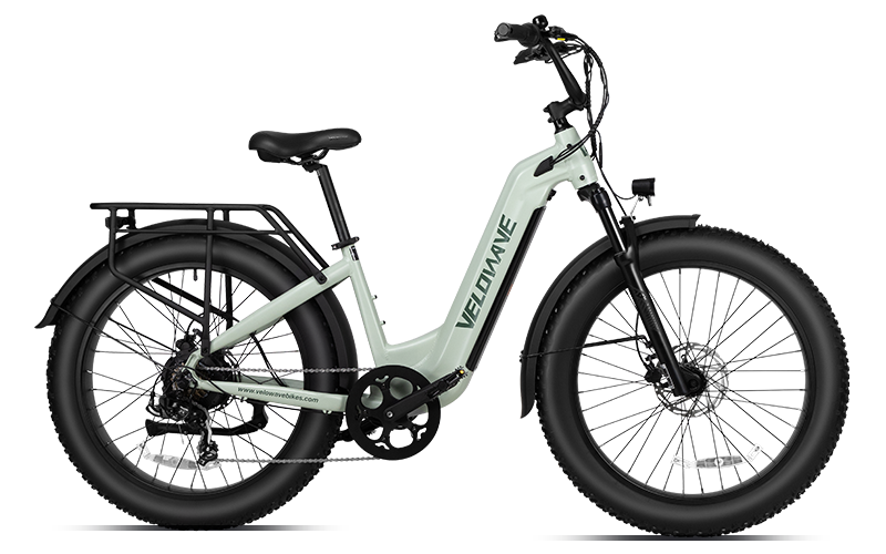 Step Through Electric Bike: Pioneering Power at 32 MPH – VELOWAVE