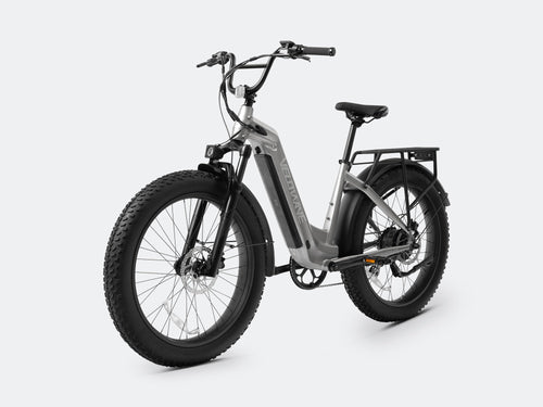 VELOWAVE Electric_Bicycles Ranger Step-Thru 2.0 Electric Bike#color_silver