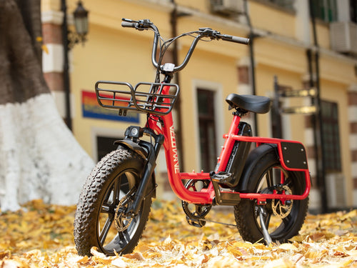 VELOWAVE Electric_Bicycles Prado S Commuter Electric Bike#color_red