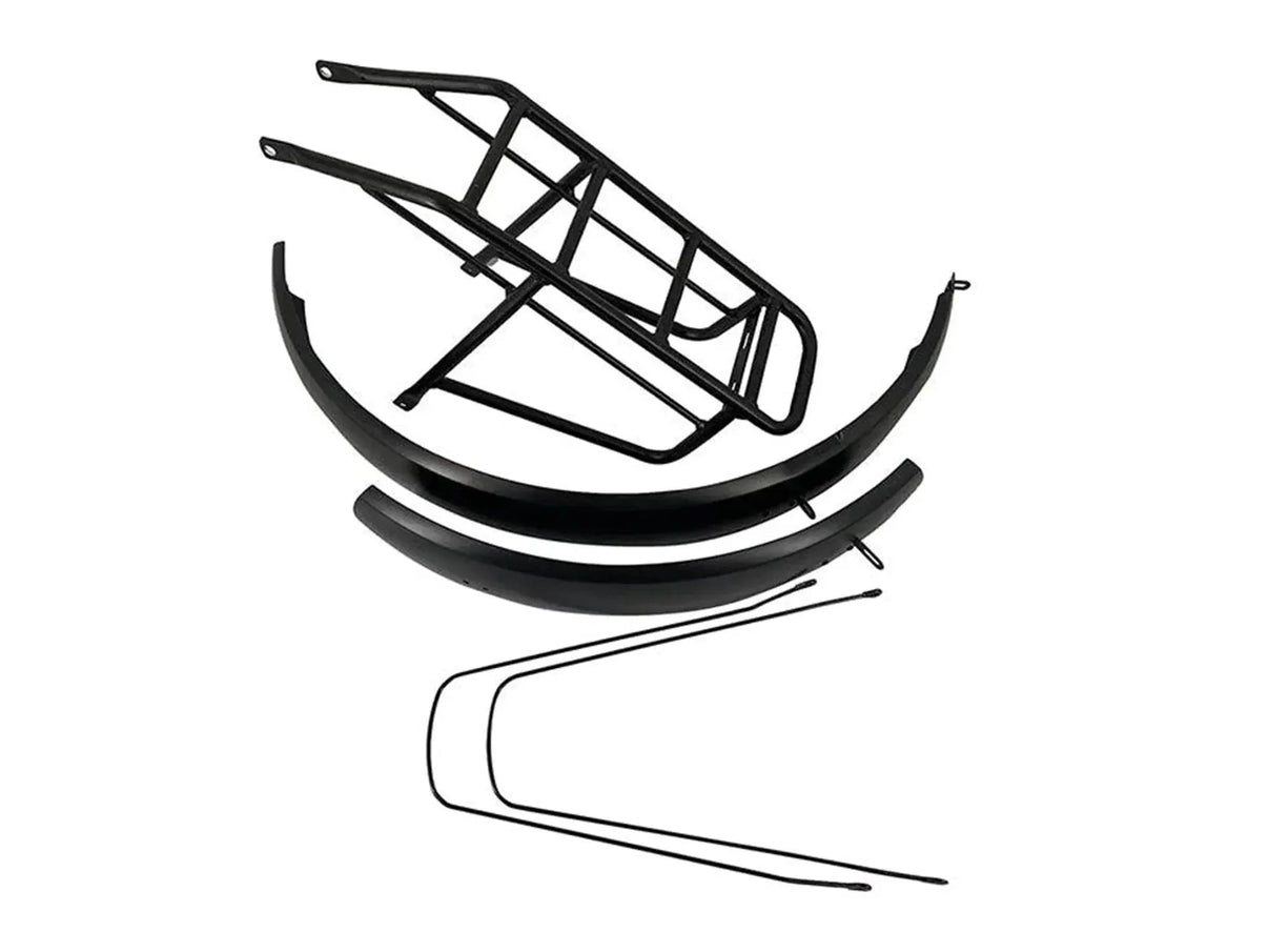 VELOWAVE Accessories Velowave Rear Rack & Fender Kit for Rover/Ranger Electric Bike
