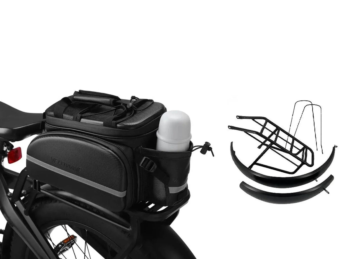 VELOWAVE Accessories Velowave Rear Rack & Fender Kit for Rover/Ranger Electric Bike