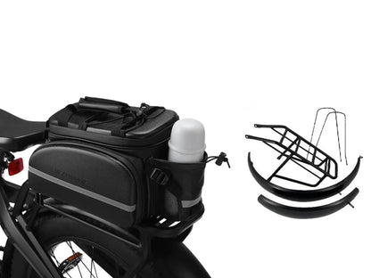 VELOWAVE Accessories Velowave Rear Rack & Fender Kit for Rover/Ranger Electric Bike