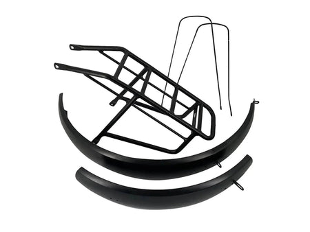 VELOWAVE Accessories Velowave Rear Rack & Fender Kit for Rover/Ranger Electric Bike