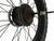 VELOWAVE Parts Rear Wheel with Motor & Disc Brake Rotor for Ranger Fat Tire Electric Bike